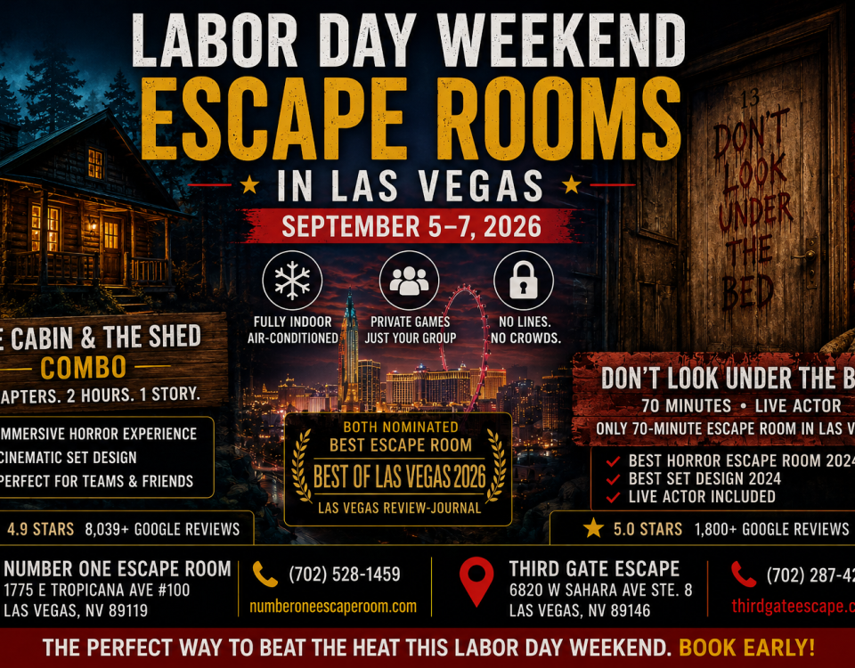 Labor Day Weekend Escape Rooms